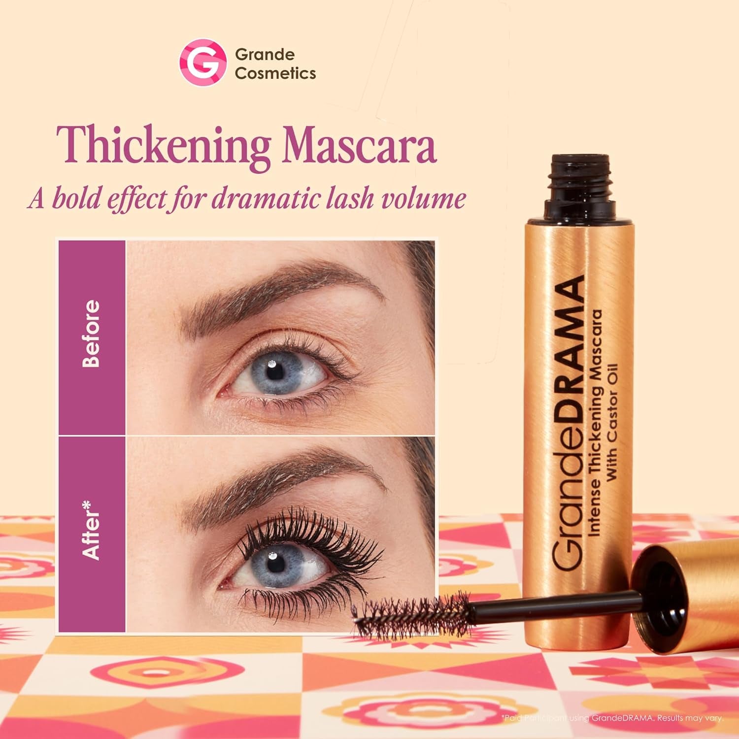 Grandedrama Thickening Black Mascara