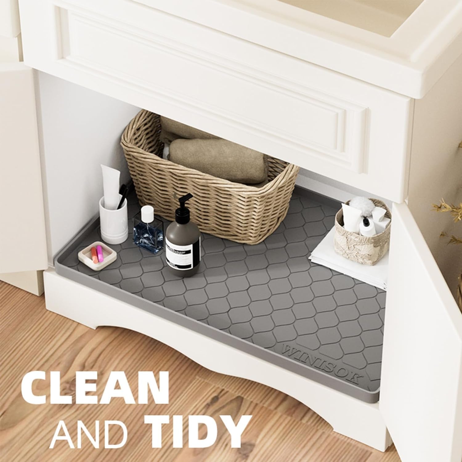 Silicone Under Sink Mat – 34" x 22"