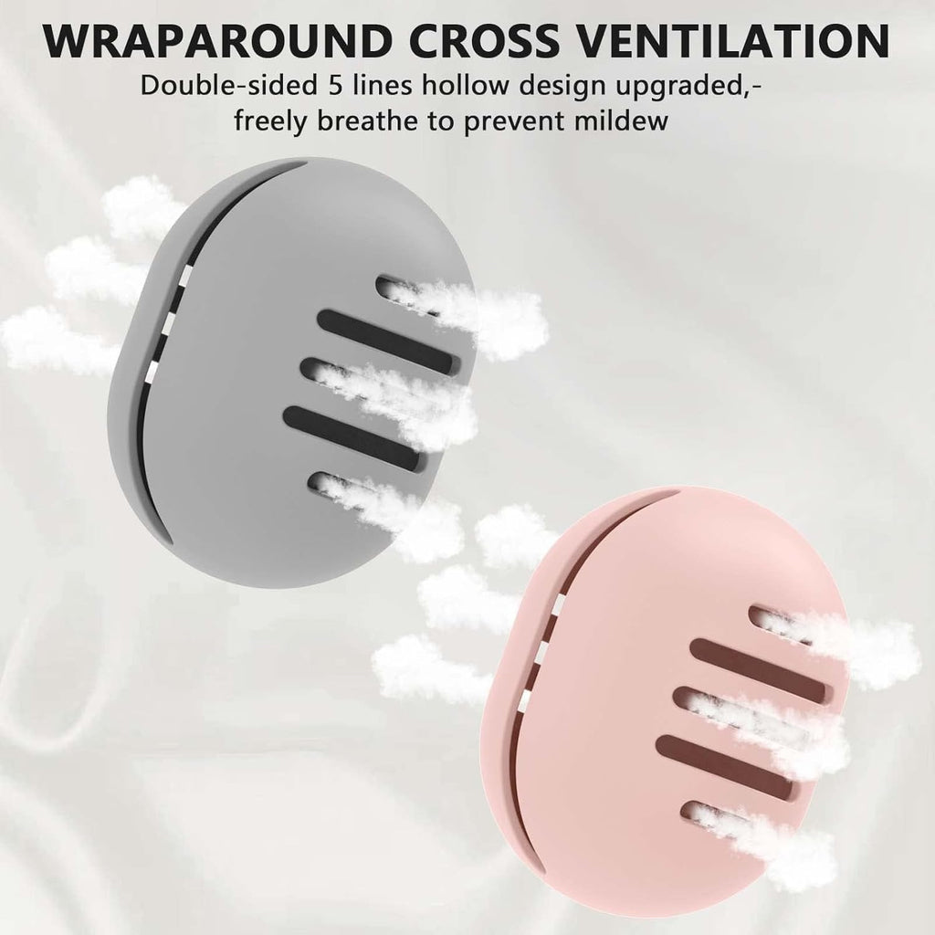 2-Pc Double-Sided Makeup Sponge Holder