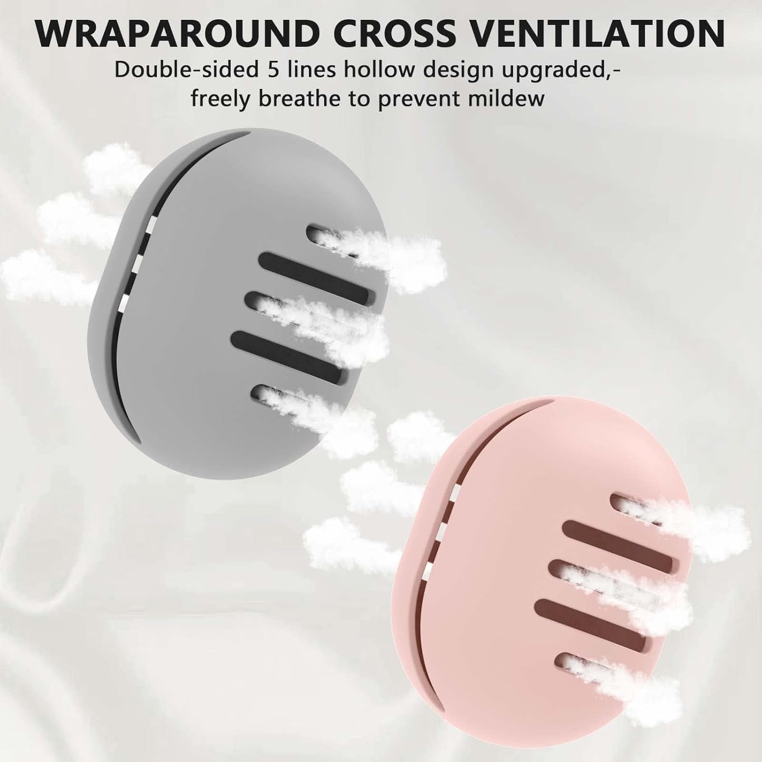 2-Pc Double-Sided Makeup Sponge Holder