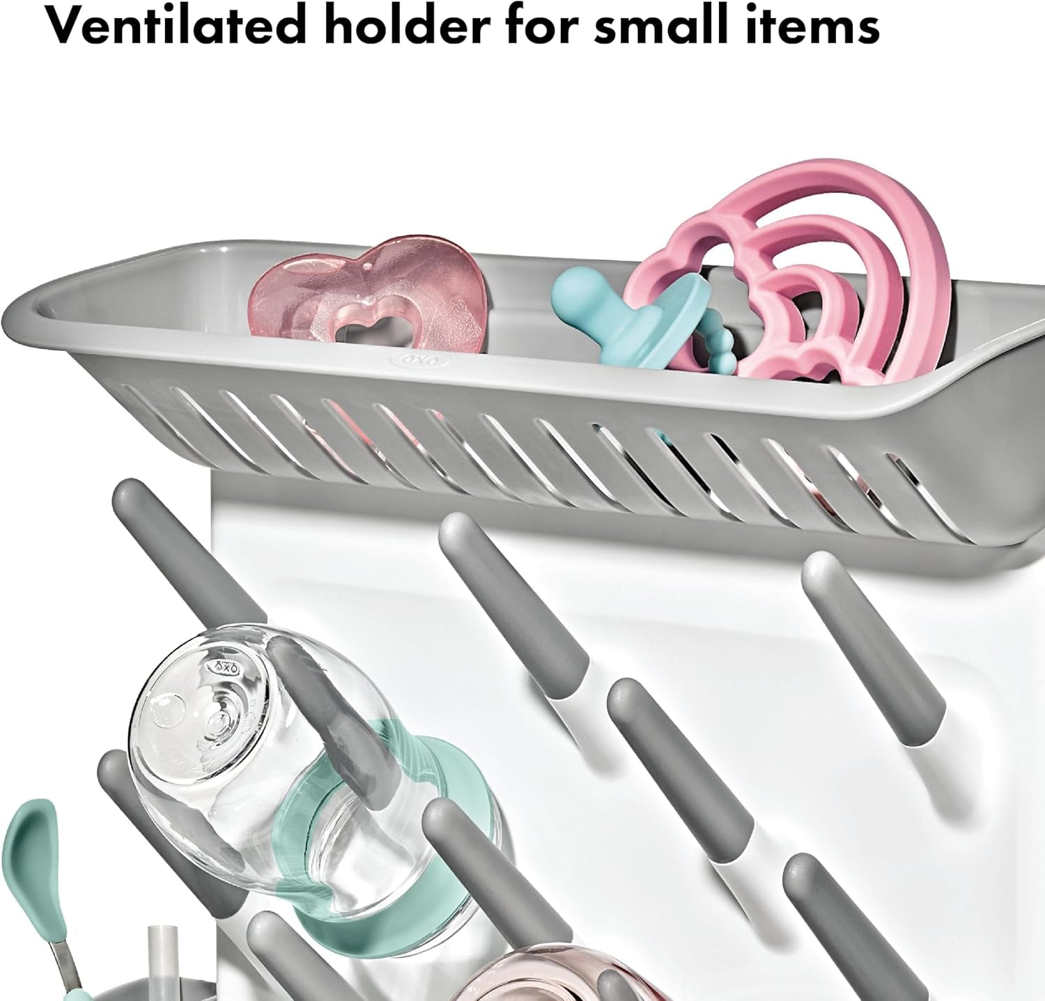 Expandable Drying Rack – Space-Saving Drying Rack | Newborn and Baby Essentials | Breastfeeding Essentials | Dry Baby Bottles | save Space in Kitchen