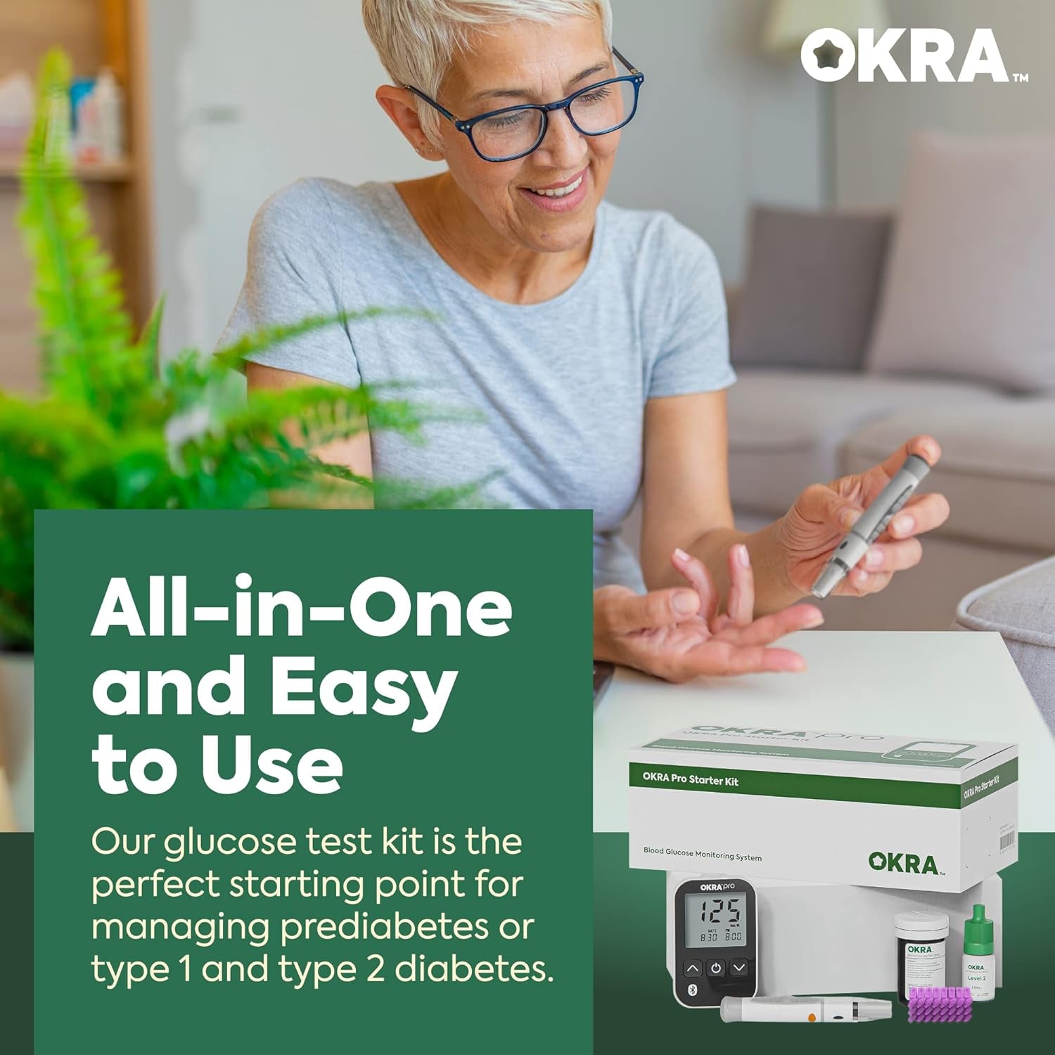 PRO Blood Sugar Monitor Kit – Fast & Accurate