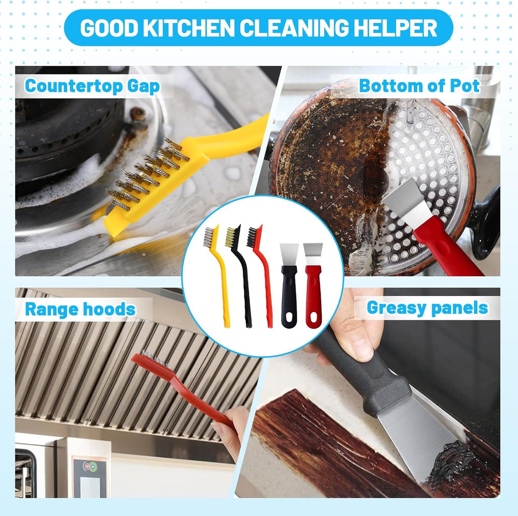 18-Piece Crevice Cleaning Brush Set