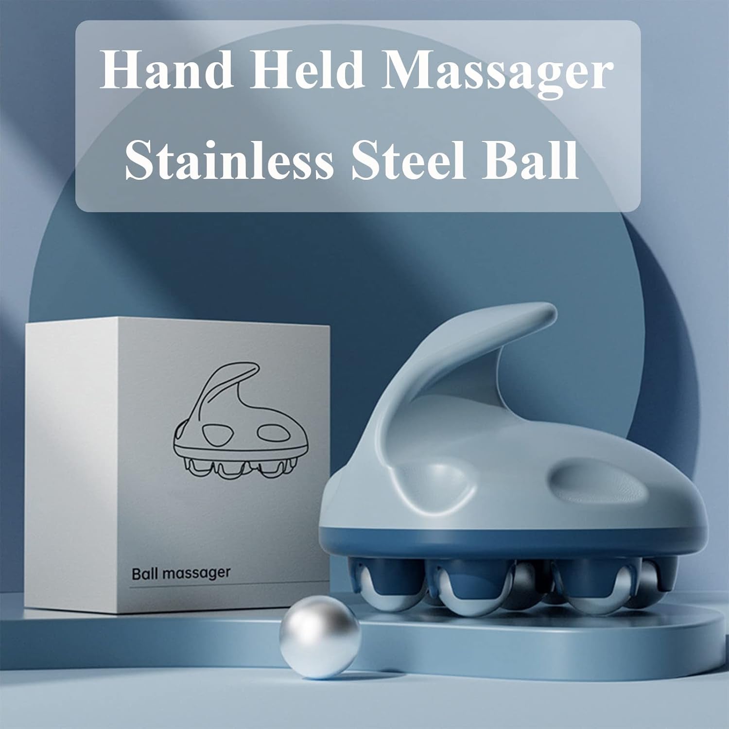 Handheld Roller Massager – Full Body Pain Relief