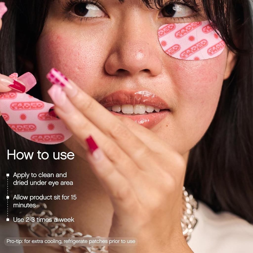 Faded Brightening Under Eye Mask Patches