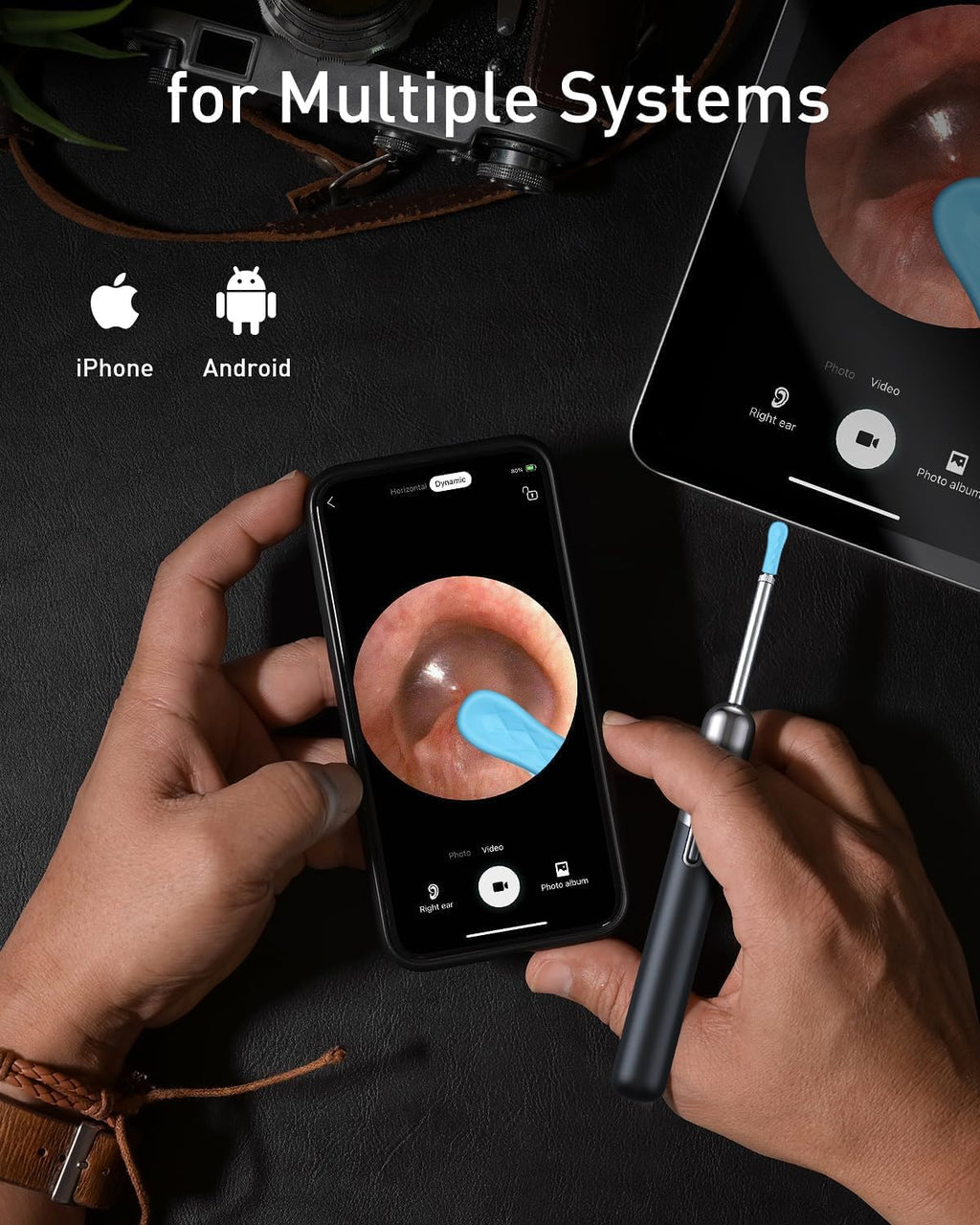 3-in-1 HD Ear Wax Removal Kit with Camera