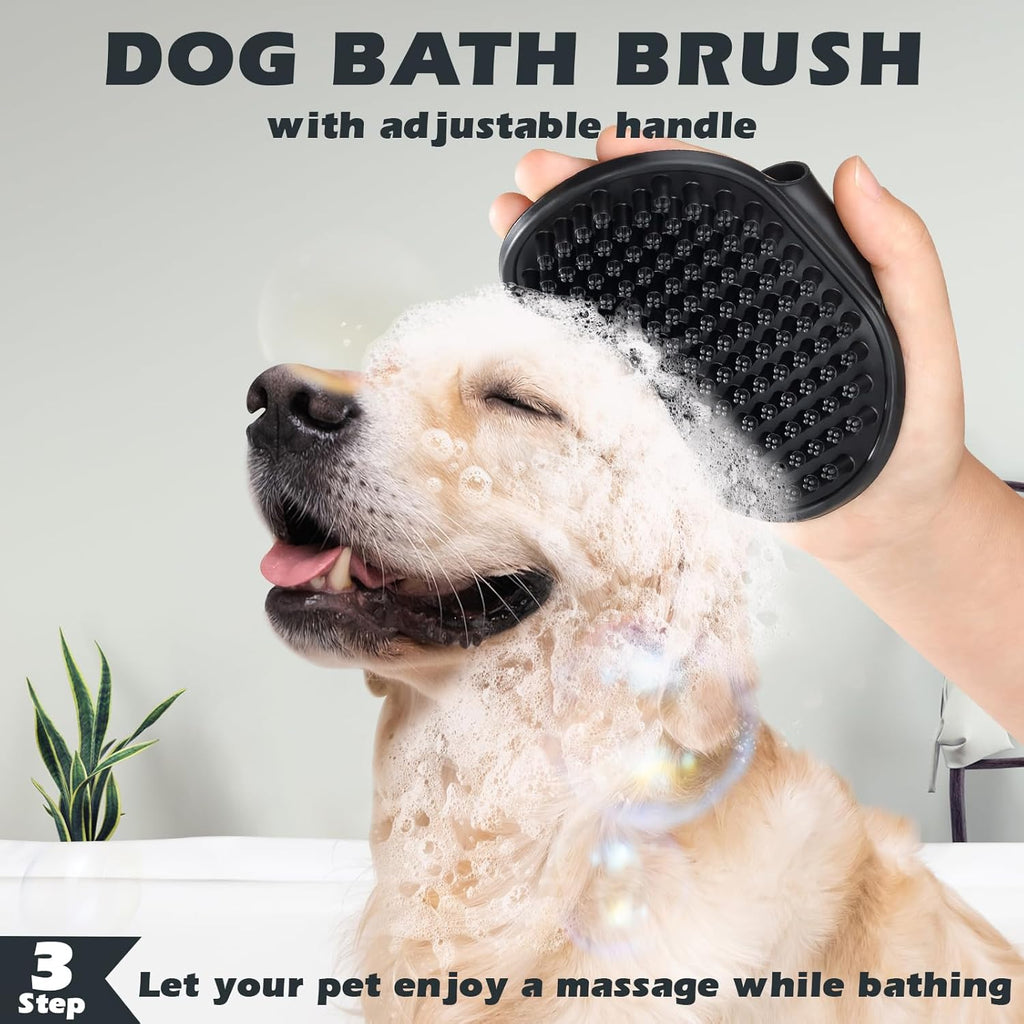 3-in-1 Pet Grooming Brush Set