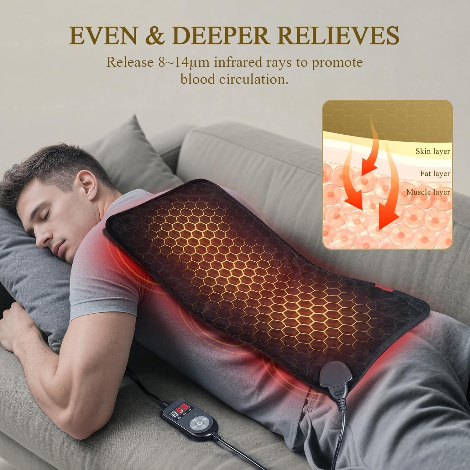 Extra Hot Graphene Electric Heating Pad