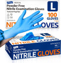 Nitrile Exam Gloves – 100 Count, Blue