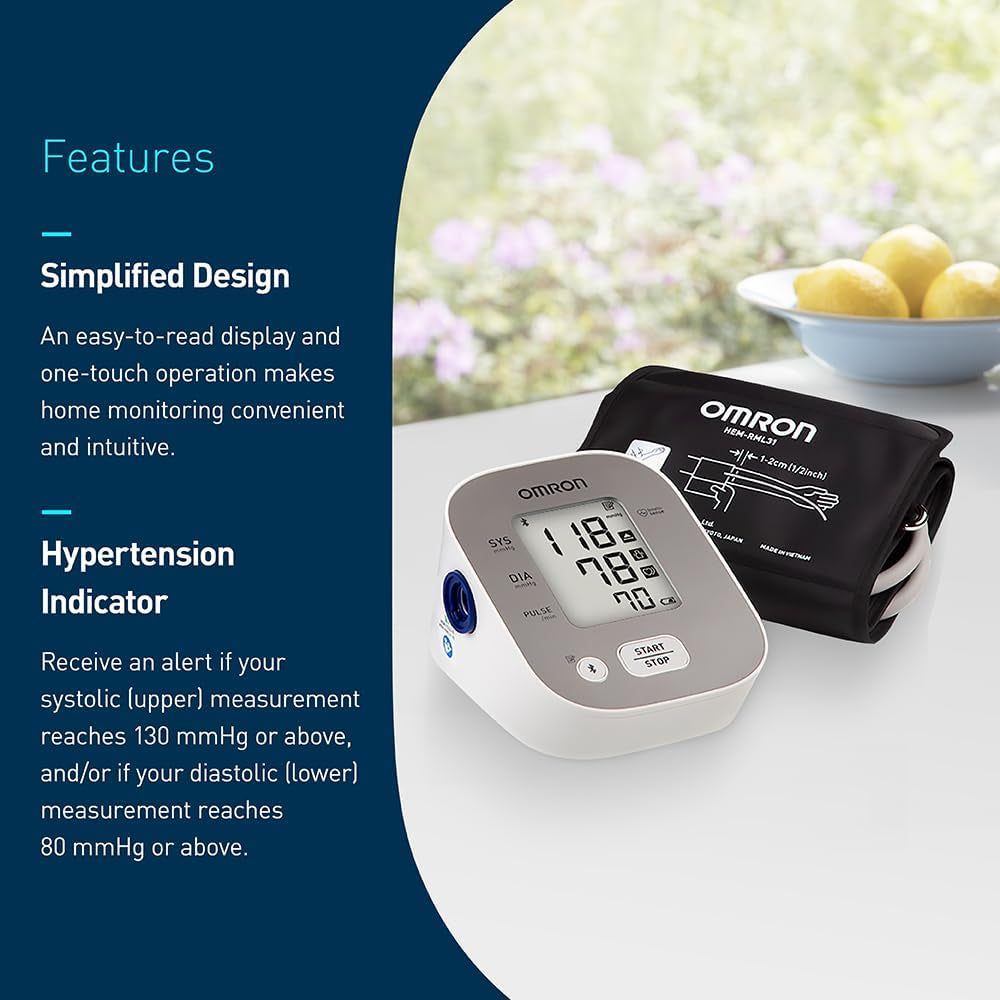 Bronze Upper Arm Blood Pressure Monitor