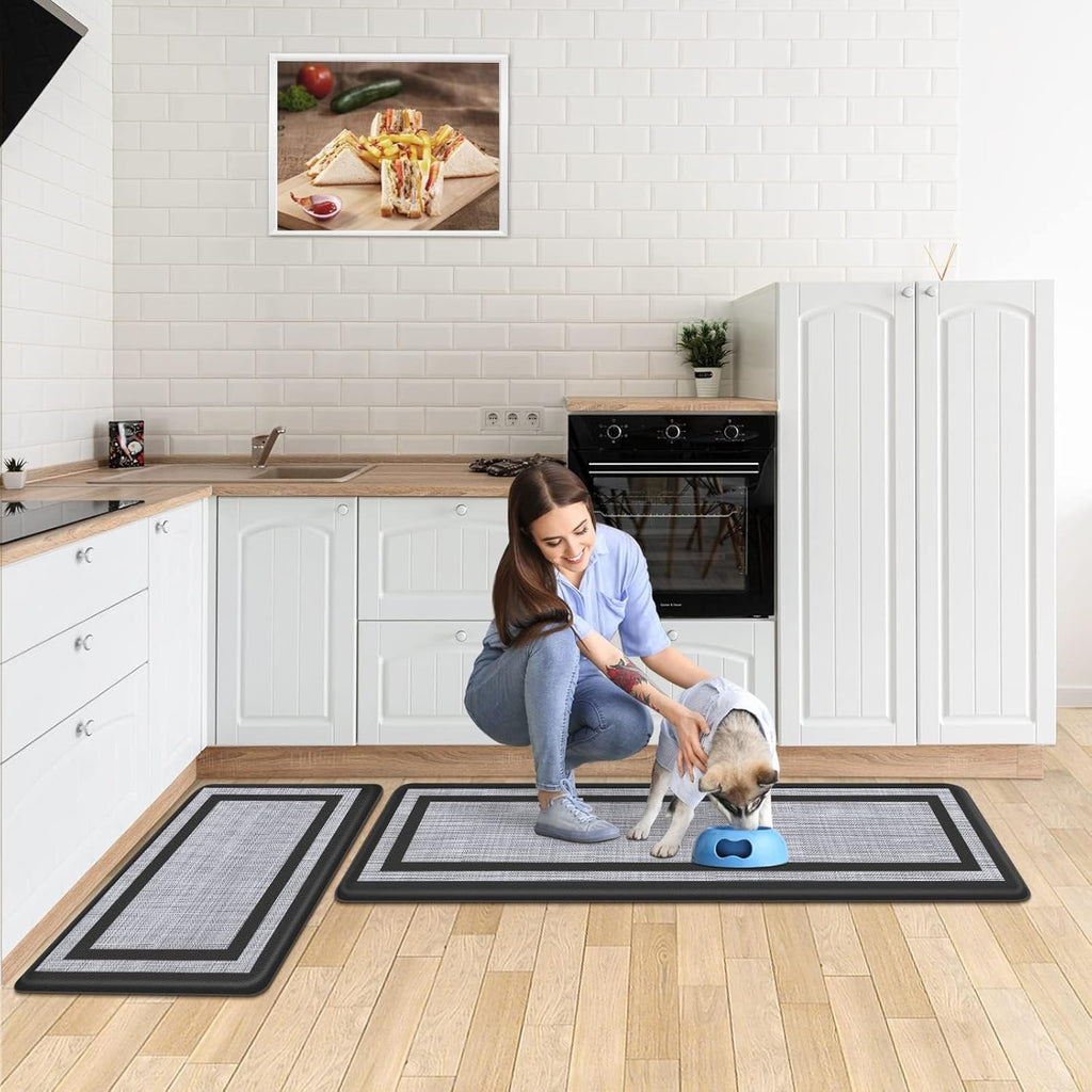 2-Piece Anti-Fatigue Kitchen Mat Set