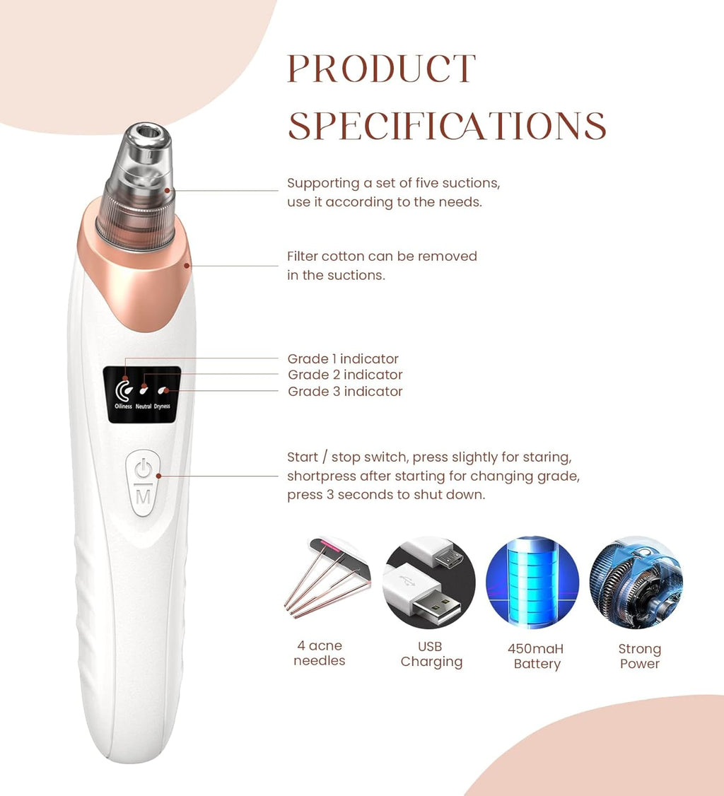 2025 Blackhead Remover Pore Vacuum Kit